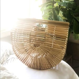 Bamboo Purse, Excellent Condition (no brand)